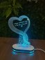 Preview: LED-Leuchte als Herz VALENTINSTAG  Grösse H 23 x 18 cm